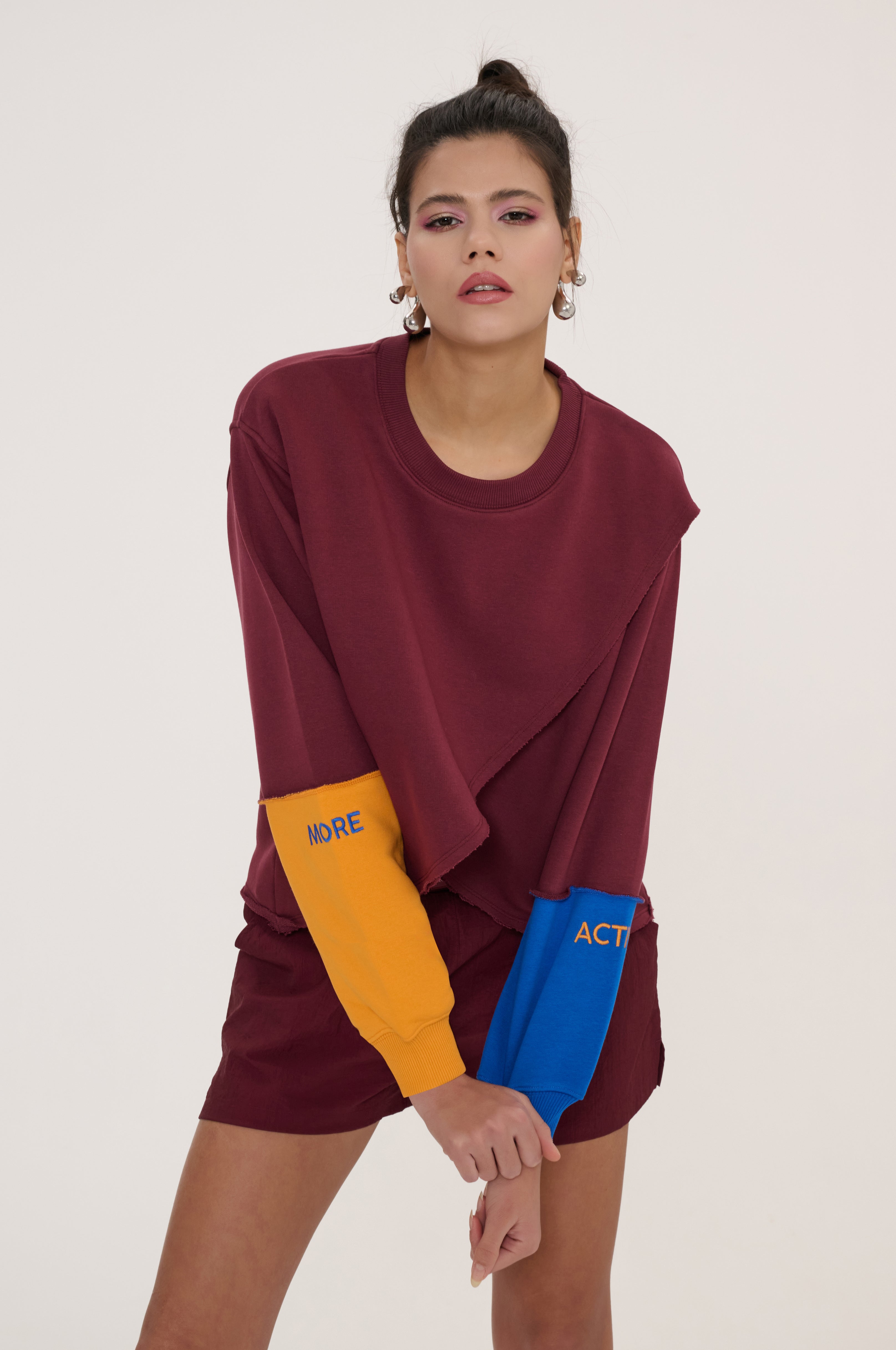 Bulls Long Sleeve Multicolor Sweatshirts
