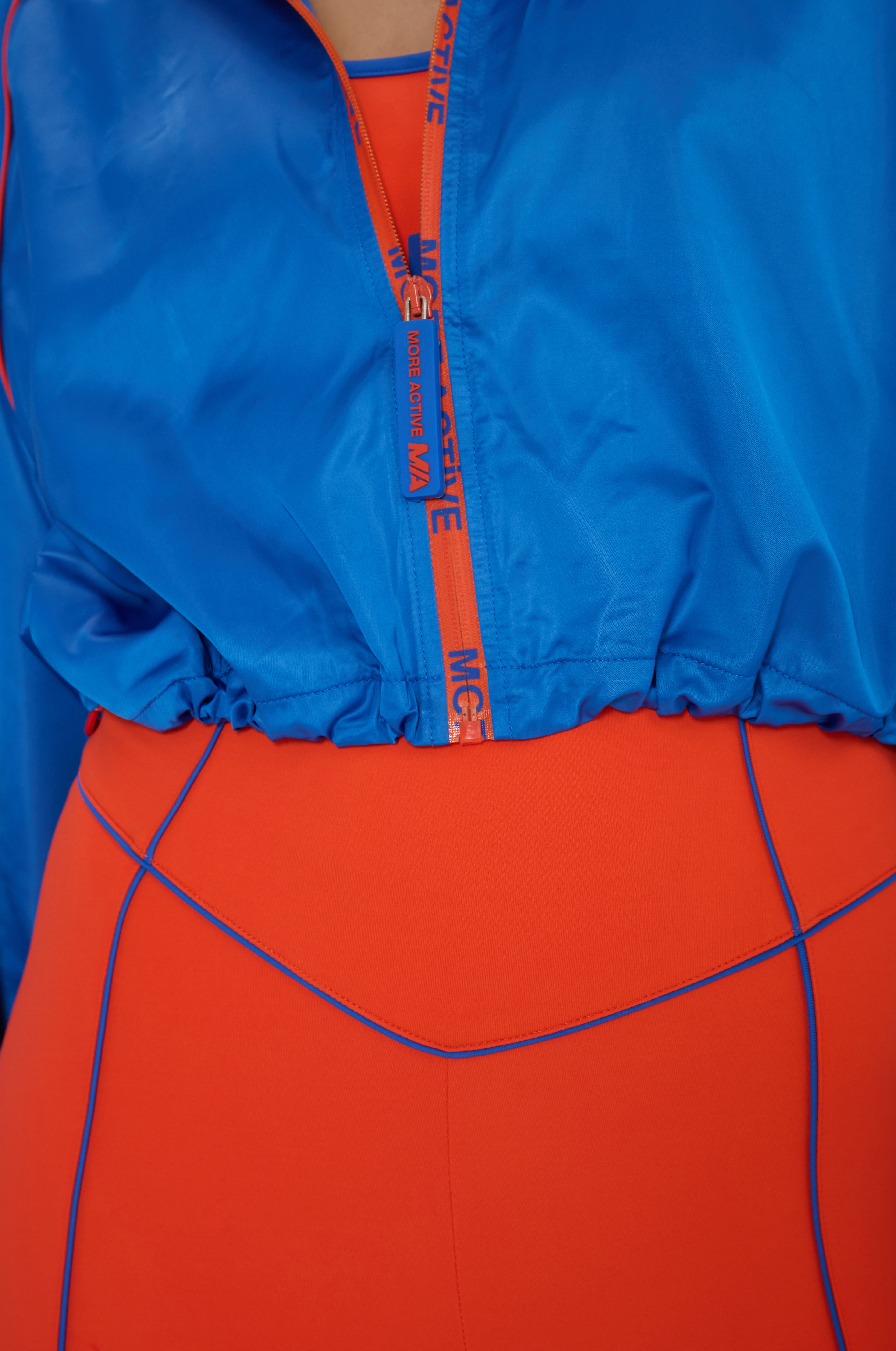 İstanbul Crop Lightweight Full Zip Jacket