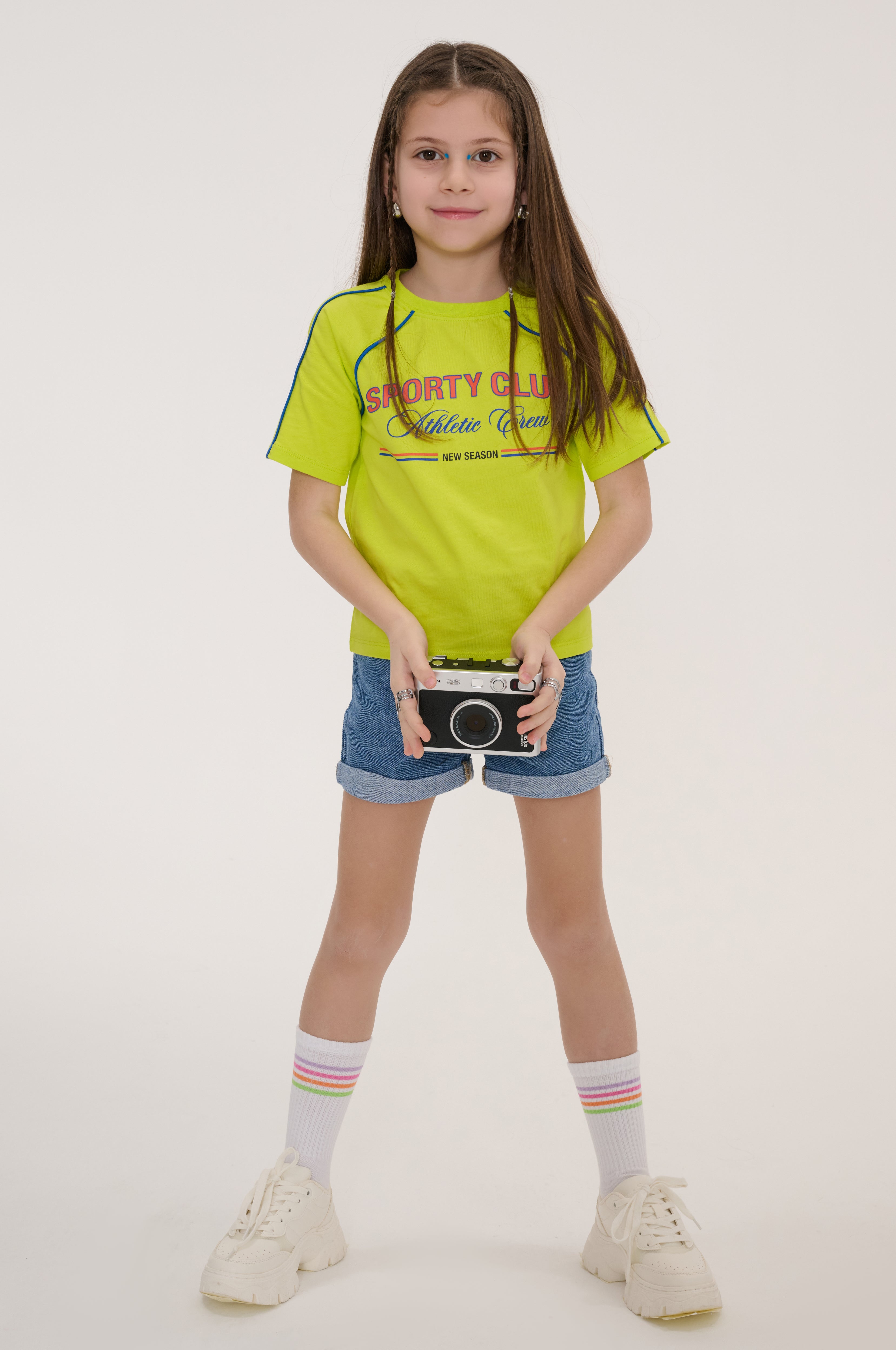 My Basil Tee Crop T-shirt