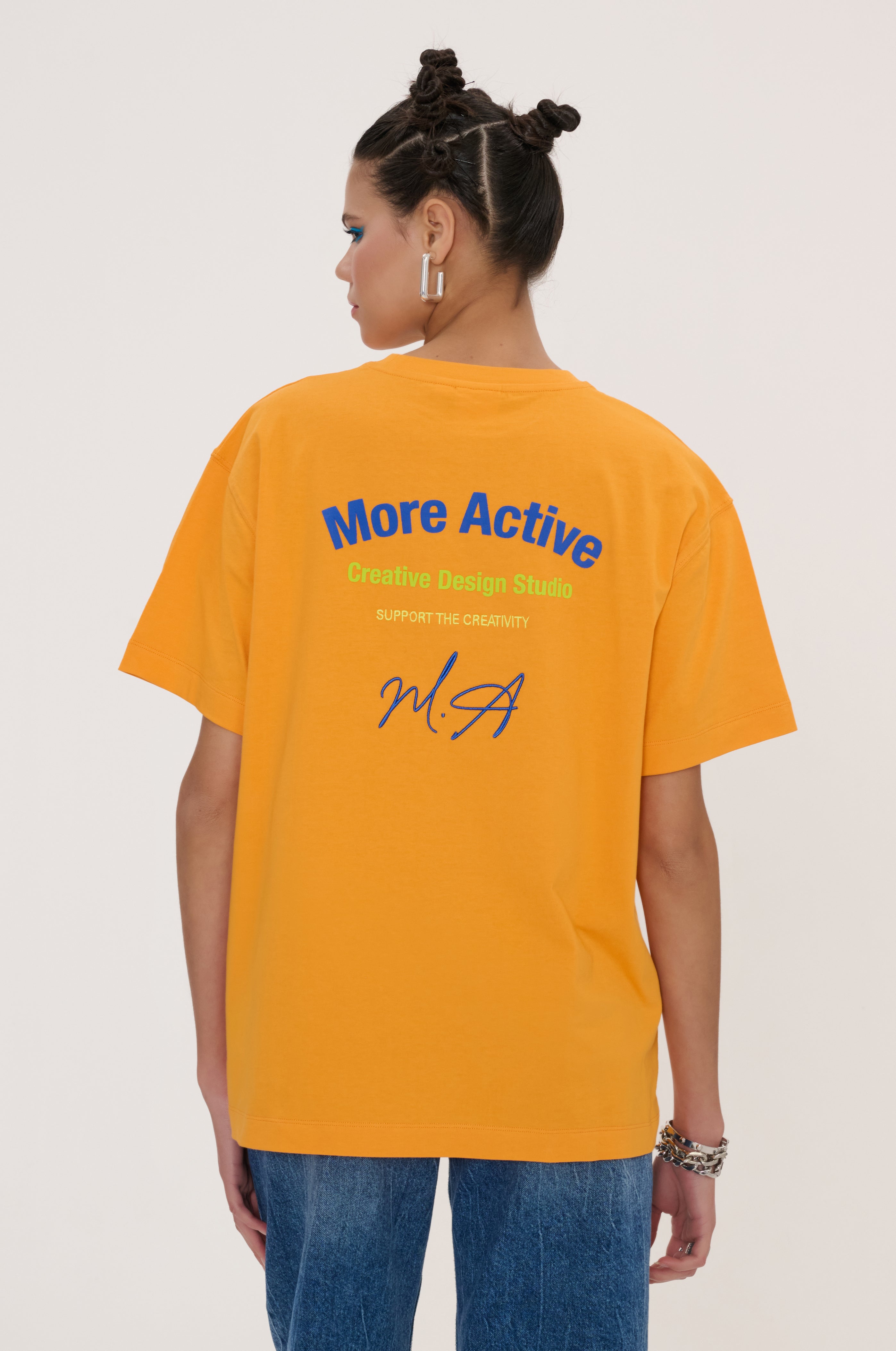 Label Oversize Graphic T-shirt