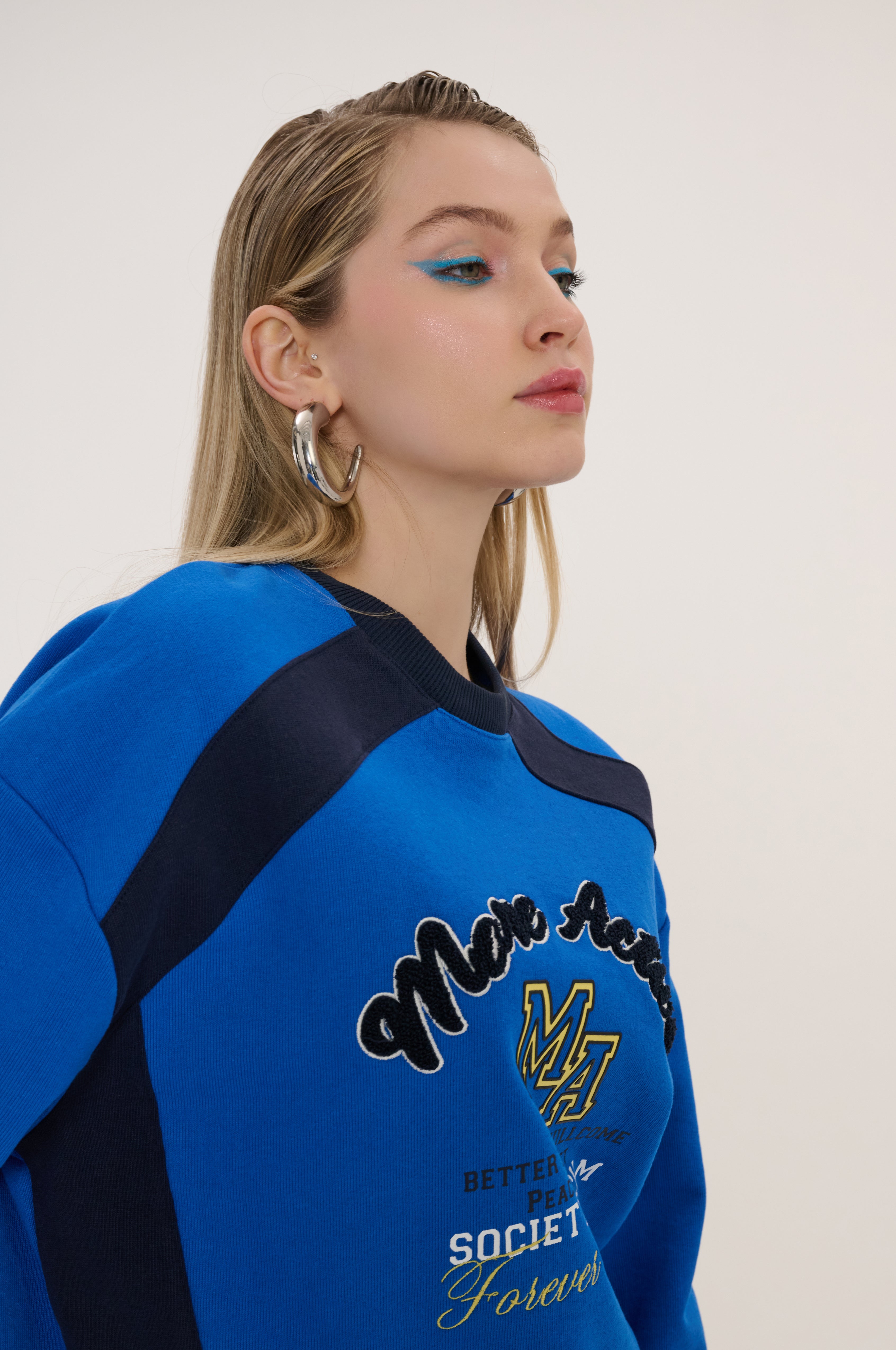 Hulk Colour Block Graphic Sweatshirt