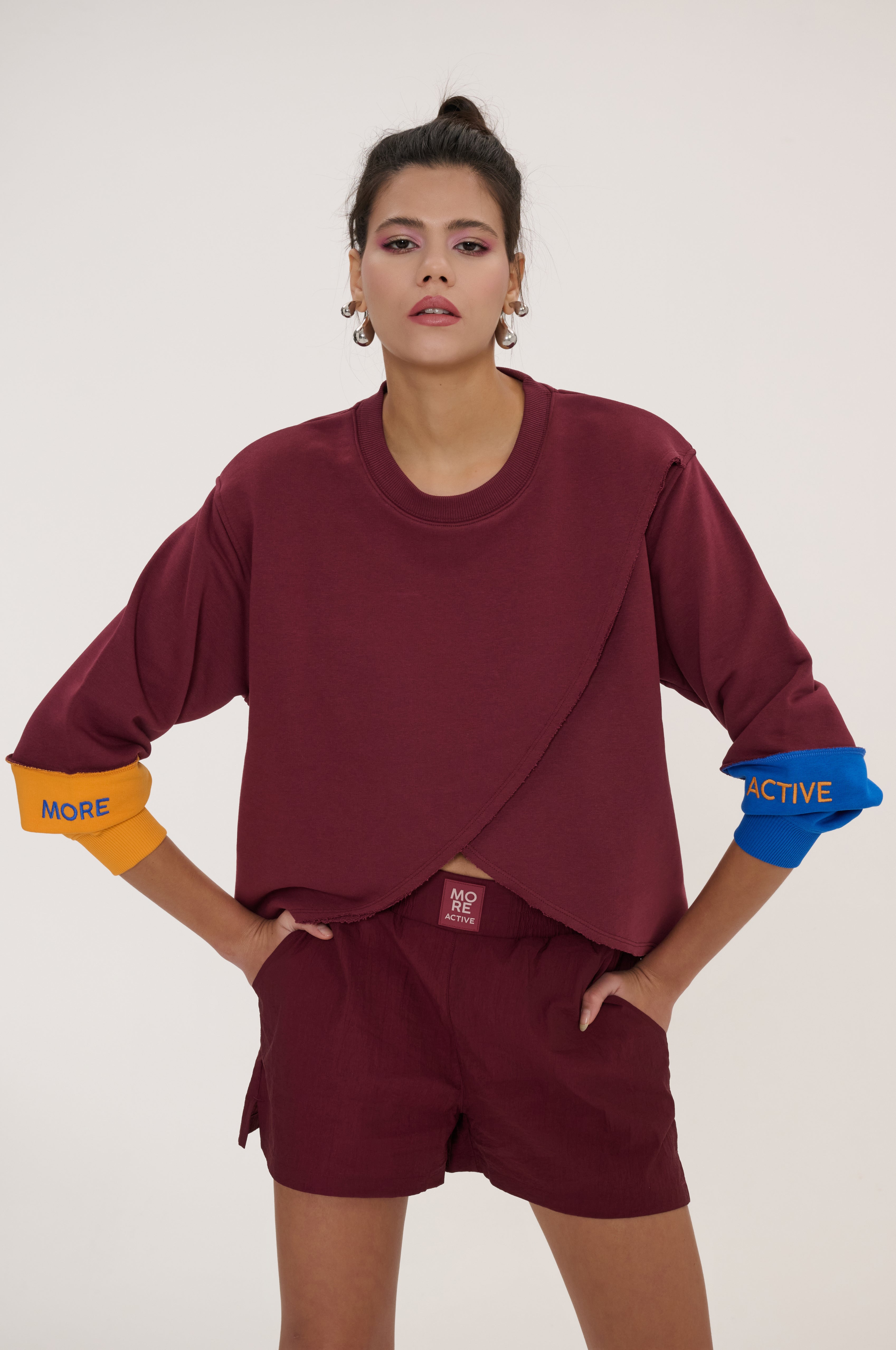 Bulls Long Sleeve Multicolor Sweatshirts