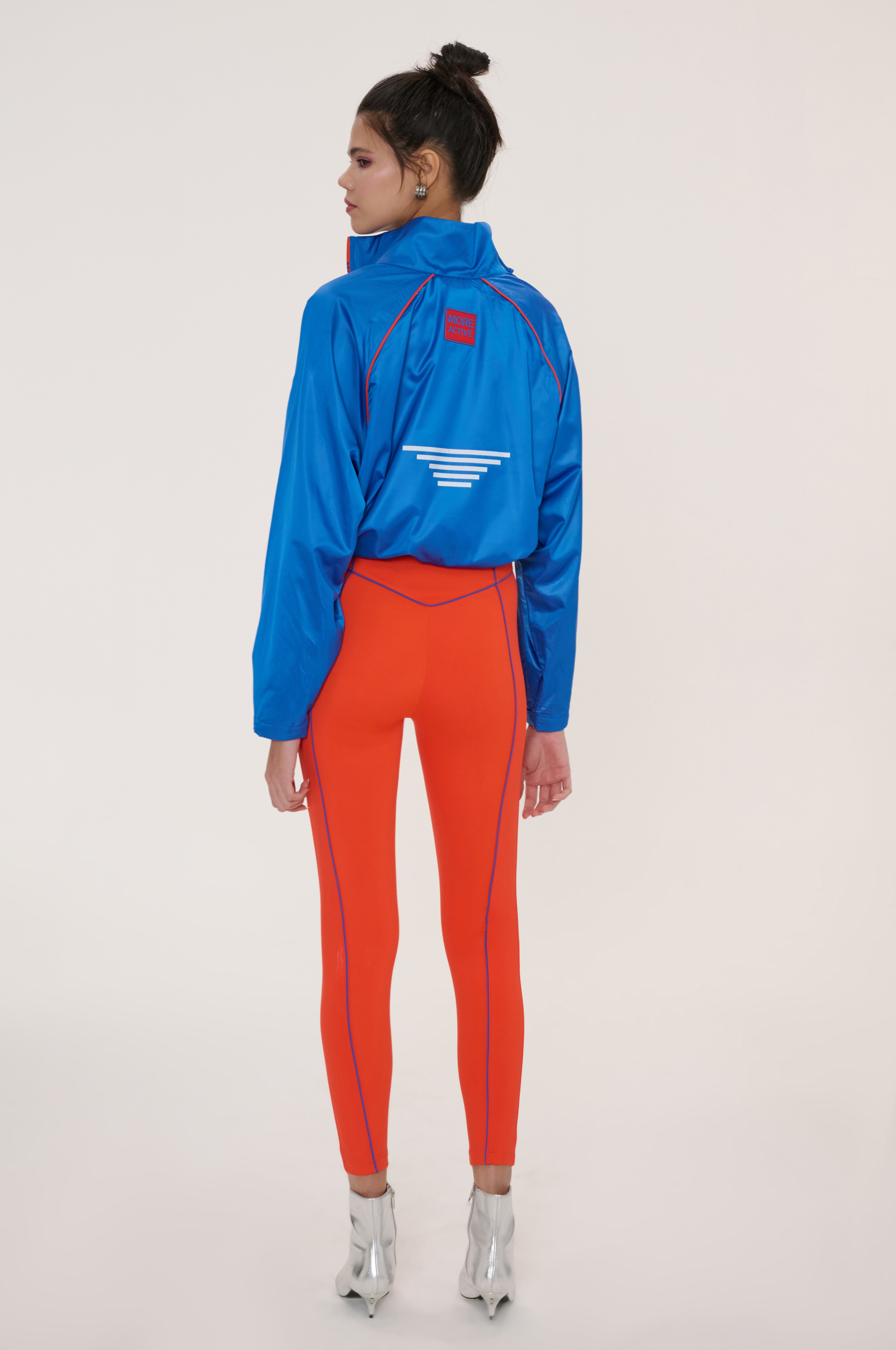 İstanbul Crop Lightweight Full Zip Jacket