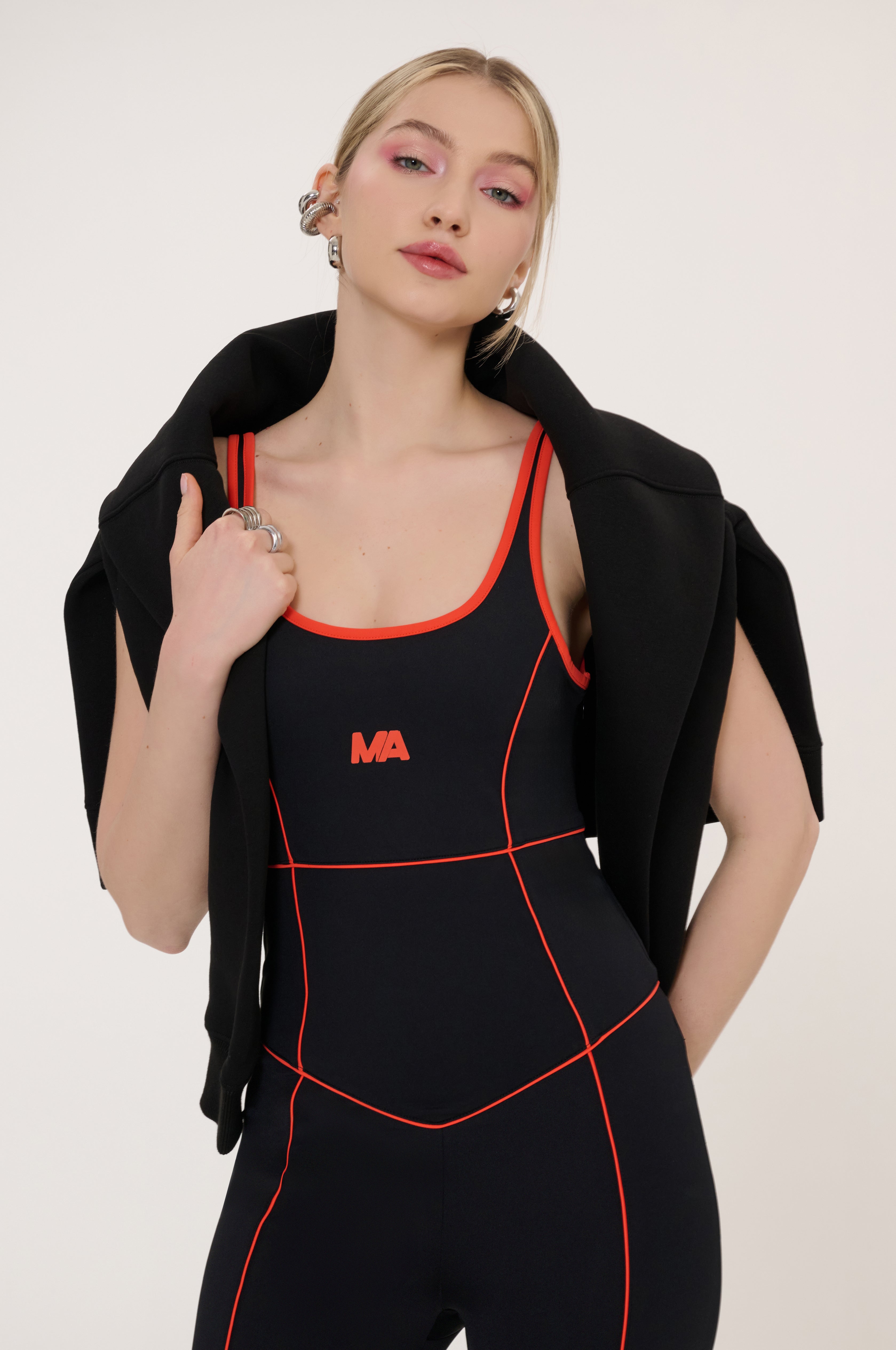İzmir All In One Strappy Bodysuit