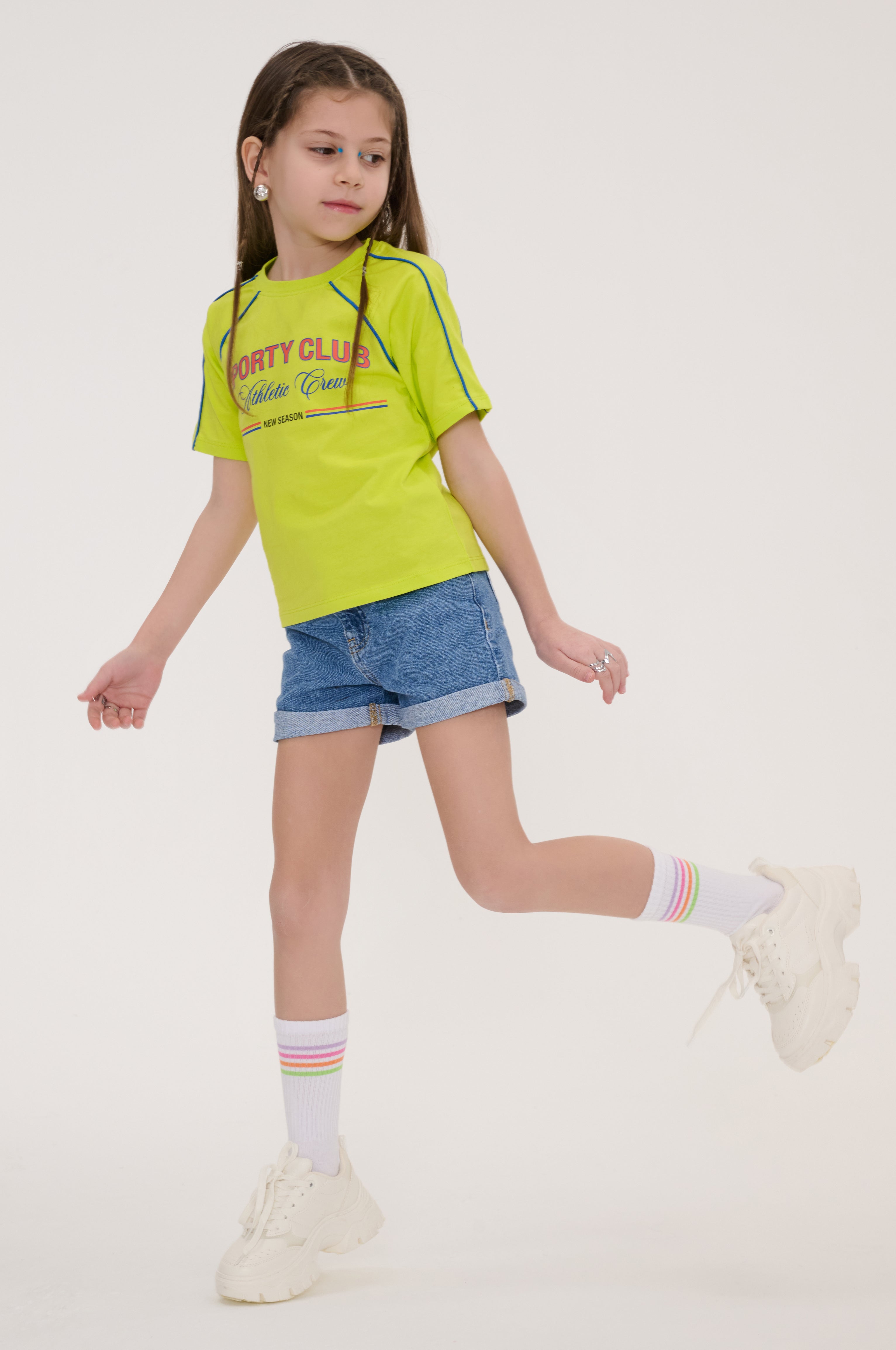 My Basil Tee Crop T-shirt