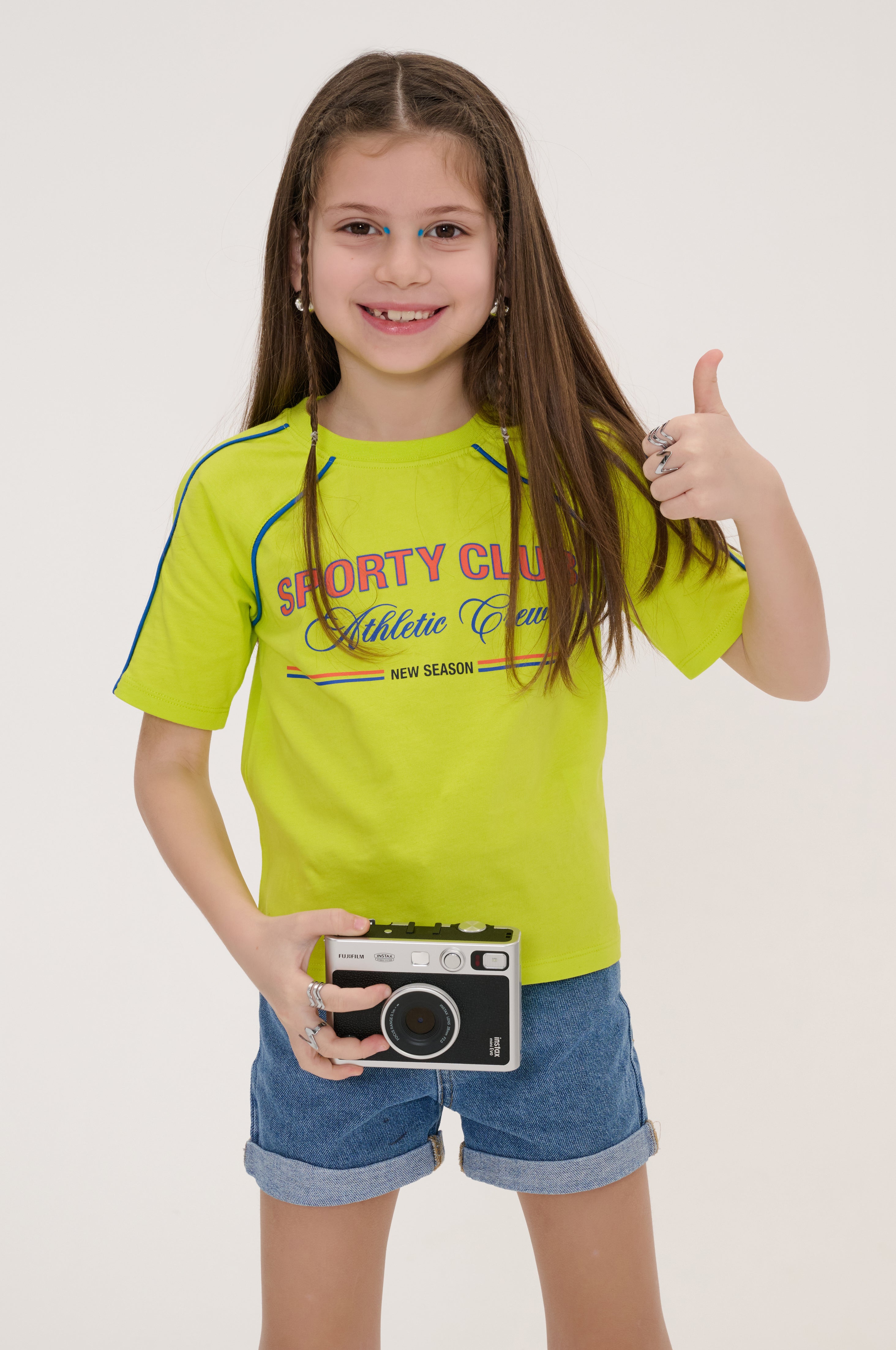 My Basil Tee Crop T-shirt
