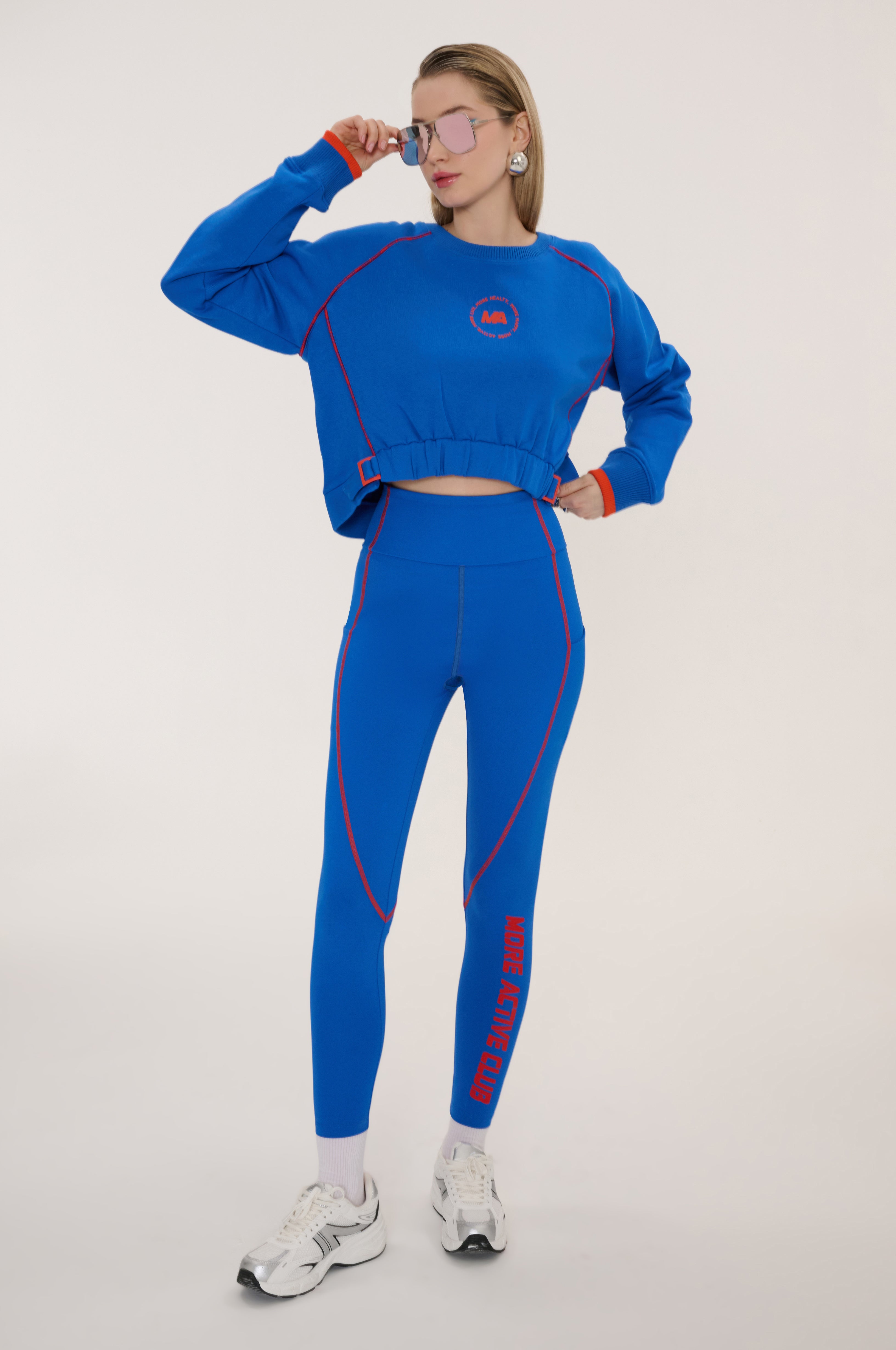Filo Crop Sweatshirt